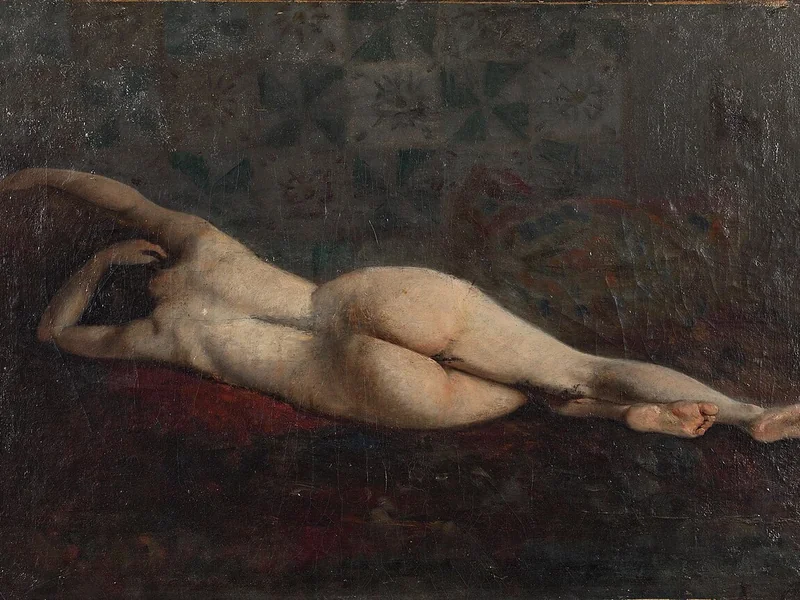 1833-Alfred Chataud - Nudo accademico